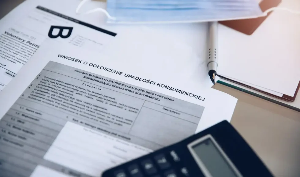 wniosek o ogłoszenie upadłości konsumenckiej